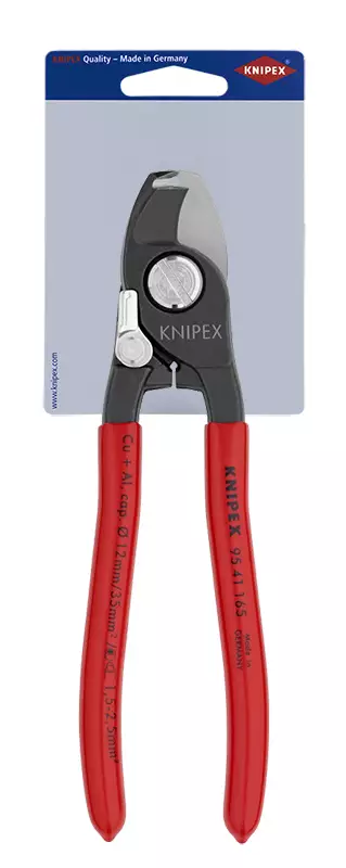 KAAPELILEIKKURIT 165 MM (12 MM/35 MM2) +KUORINTA - Kaapeli- ja teräsköysileikkurit - 7822 - 1