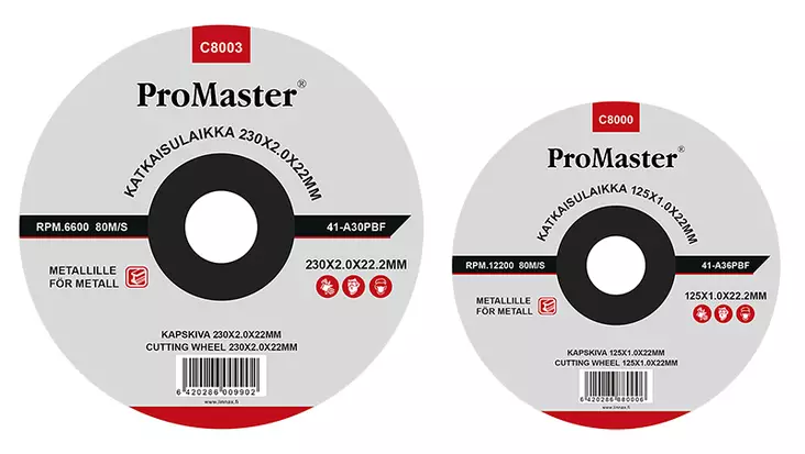 KATKAISULAIKAT ProMaster - Katkaisulaikat metallille - 4402 - 1