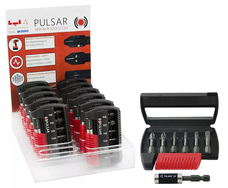 KONEKÄRKISARJA 7-OS. PH-PZ-TORX - Ruuvauskärjet ja -sarjat - 2952 - 1