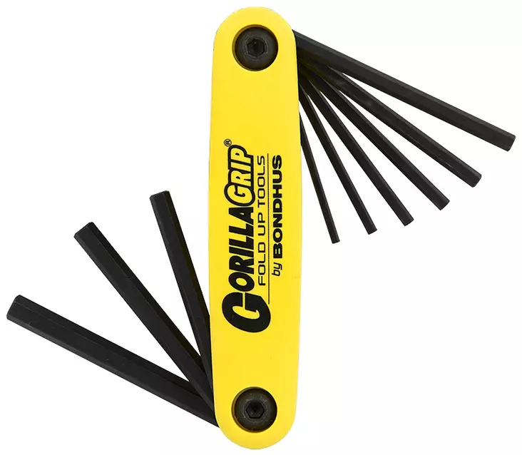 KUUSIOAVAINSARJA 5/64-1/4" LINKKARI TUUMA HF9 - Kuusiokoloavaimet ja sarjat - 6462 - 1