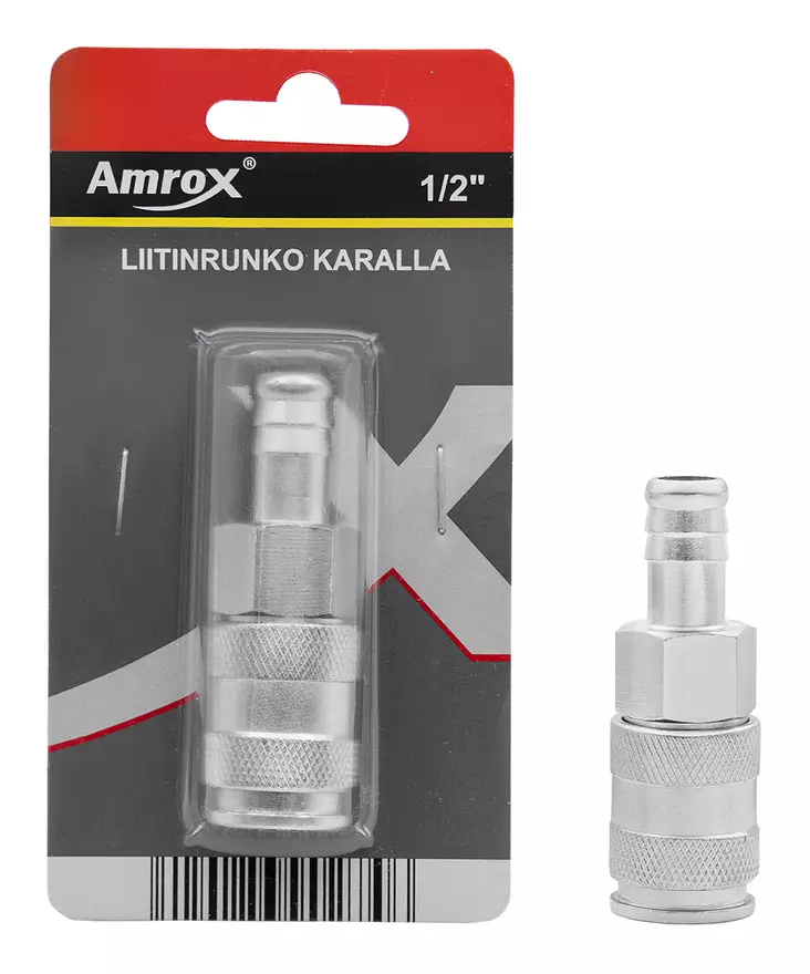 LIITINRUNKO 1/2" KARALLA - Paineilmaliittimet - 30982 - 1