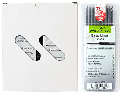 MERKINTÄKYNÄN LYIJY MUSTA DRY - Merkintätuotteet - 2652 - 1