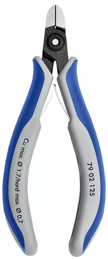 MIKROSIVULEIKKURIT 125 MM HARD WIRE 0,7 MM - Elektroniikkapihdit ja tarkkuustyökalut - 8032 - 1