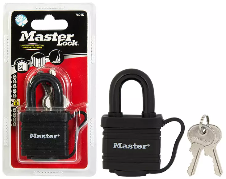 RIIPPULUKKO 40MM 29MM LAMINOITU - Lukot - 6302 - 1