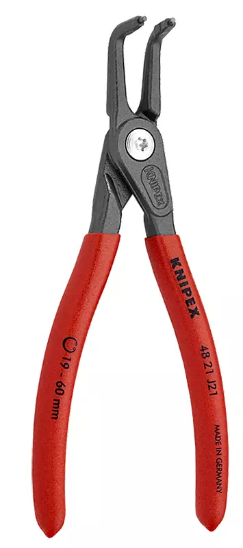 TAIVUTETUT SISÄPUOLISET LUKKORENGASPIHDIT JOUSITERÄS Knipex - Lukkorengaspihdit - 12602 - 1