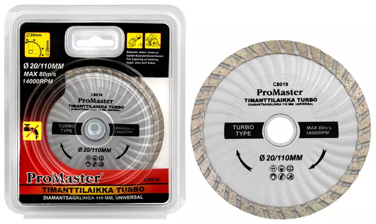 TIMANTTILAIKKA TURBO 110MM - Timanttilaikat - 2322 - 1