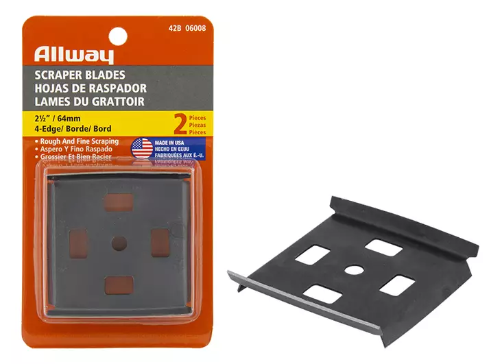 VARATERÄ MAALIKAAPIMEEN (AW269042) 63MM 2KPL - Tapetointi- ja muuraustyökalut - 7042 - 1