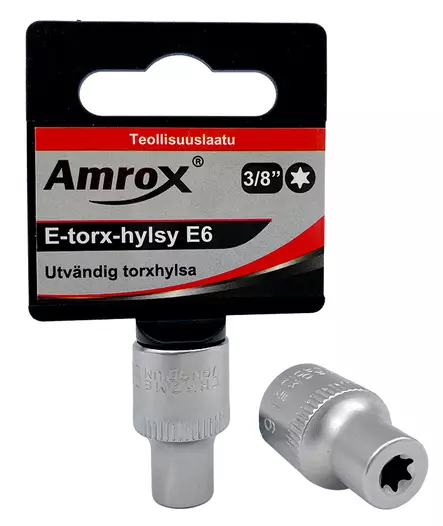 E-TORX-HYLSYT 3/8" Amrox - Hylsyt 3/8" - 31003 - 1