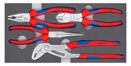 PIHTISARJA BASIC CR 4-OS. FOAM - Työkalusarjat ja työkalulaukut - 14233 - 1