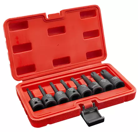 TORX-VOIMAHYLSYSARJA 1/2" 8-OS. - Kuusiokolo- ja torx voimahylsysarjat - 31203 - 1