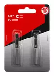 KÄRKIPIDIN MAGNEETILLA 60MM 2 KPL - Jatkovarret, vääntimet ja adapterit - 7283 - 2