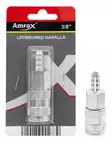 LIITINRUNKO 3/8" KARALLA - Paineilmaliittimet - 32243 - 1