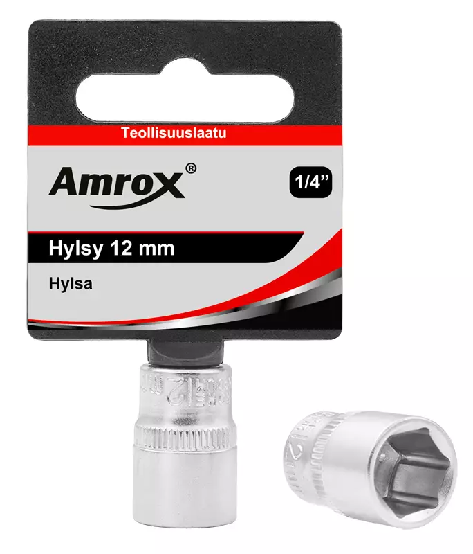 HYLSYT 1/4" 6PT Amrox - Hylsyt 1/4" - 15903 - 1