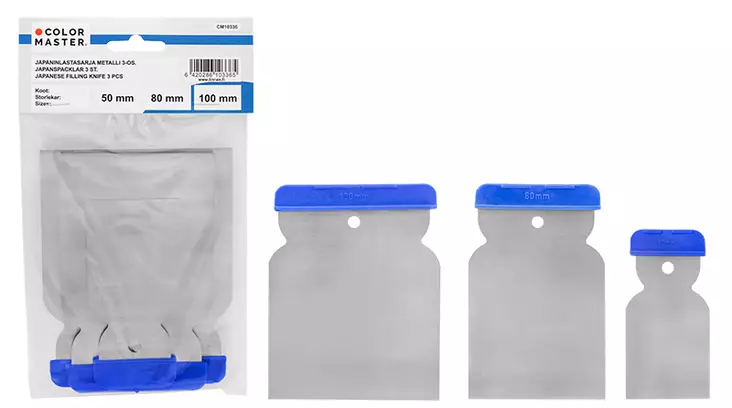 JAPANINLASTASARJA METALLI 3-OS. - Tapetointi- ja muuraustyökalut - 16553 - 1