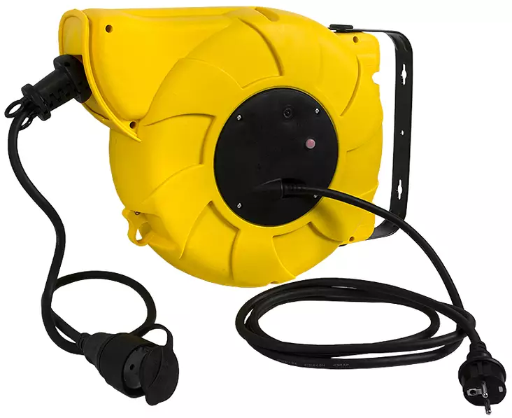 KAAPELIKELA 3G1,5MM 16M+2M IP44 AUTOMAATTINEN - Kaapelikelat - 5863 - 1