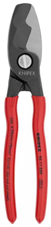 KAAPELILEIKKURIT 200 MM (20 MM / 70 MM2) - Kaapeli- ja teräsköysileikkurit - 8123 - 1