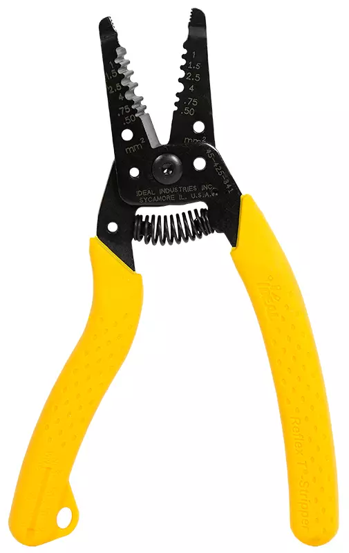 KUORINTAPIHTI 0,5-4,0 MM2 TAIVUTETTU - Kuorintapihdit - 7093 - 1