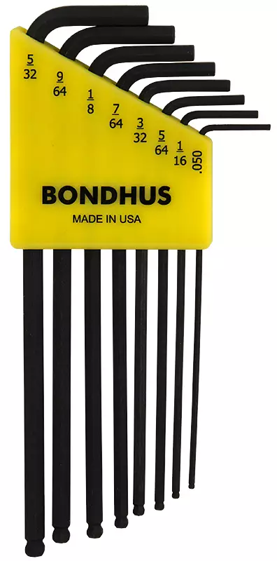 KUUSIOAVAINSARJA 0.050-5/32" PALLOPÄÄ TUUMA BLX8 - Kuusiokoloavaimet ja sarjat - 6453 - 1