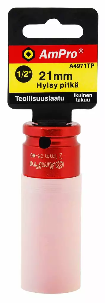 OHUTSEINÄMÄHYLSY 1/2" 21 MM - Voimahylsy 1/2" pitkä - 883 - 1