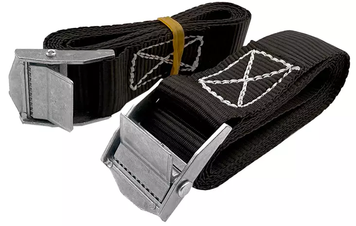 PIKALUKKOVYÖ 250KG/1,5M MUSTA 2KPL - Nosto- ja sidonta - 30873 - 1