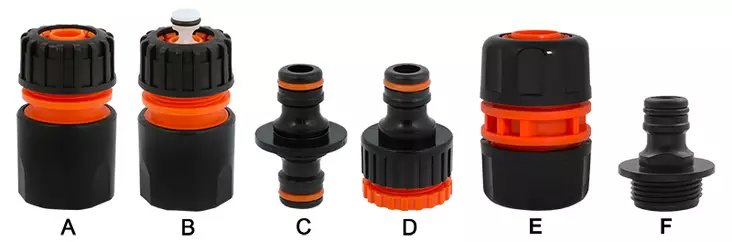 ProMaster PIKALIITTIMET Muovi - Puutarhaliittimet, -pistoolit ja -letkut - 4633 - 1