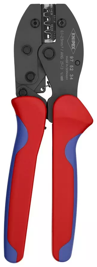 PURISTUSPIHDIT 220 MM 0,1-2,5 MM2 27-13 AWG - Liitinpihdit ja liittimet - 7863 - 1