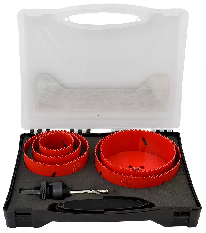 REIKÄSAHASARJA 6-OS. 52-128MM - Reikäsahasarjat - 2403 - 1