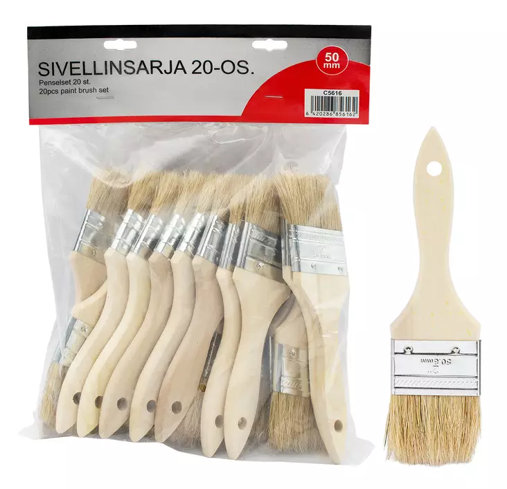 SIVELLINSARJA 50MM 20KPL - Siveltimet ja sarjat - 30813 - 1