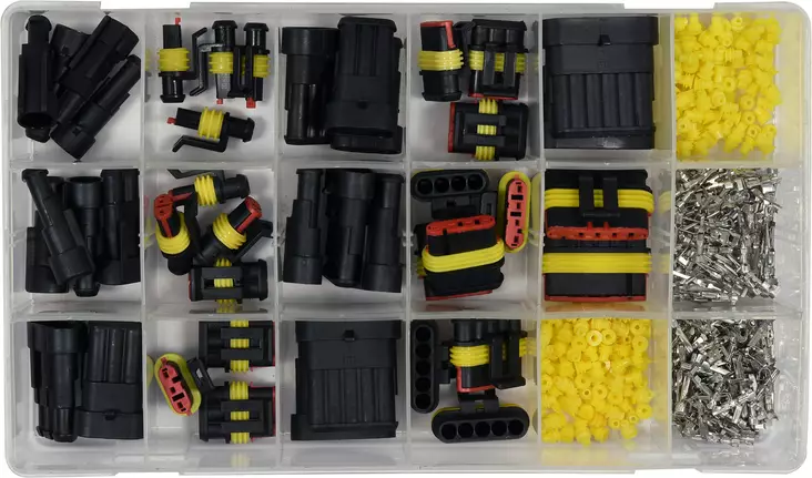 SUPERSEAL LIITTIMET 424 KPL - Sähkötarvikkeet - 19713 - 1