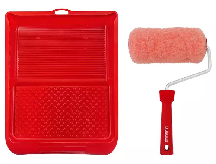 TELASETTI ROOSA 24MM/180MM POLYESTER - Telarullat, varret ja setit - 8883 - 1