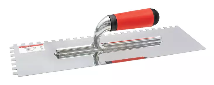 TERÄSLIIPPA 120X400MM 8X8 HAMMASTETTU - Tapetointi- ja muuraustyökalut - 4103 - 1