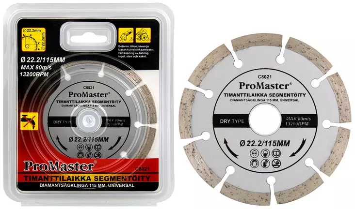 TIMANTTILAIKKA SEGMENTÖITY 115MM - Timanttilaikat - 2323 - 1