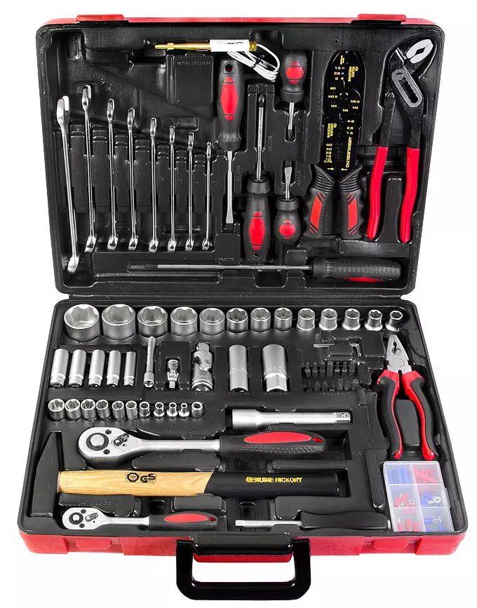 TYÖKALUSARJA 1/4" 1/2" 6PT 99-OS. - Outlet - 3113 - 1