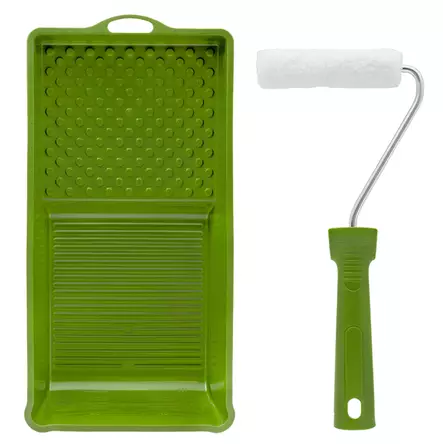 TELASETTI MIKROKUITU 8MM/100MM 3-OS. - Telarullat, varret ja setit - 17484 - 1