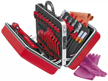 TYÖKALUSALKKU 48-OS. VDE - Elektroniikkapihdit ja tarkkuustyökalut - 8024 - 1