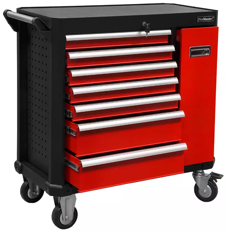 TYÖKALUVAUNU + TYÖKALUT 218-OS. - Työkaluvaunut ja kalusteet - 34344 - 1
