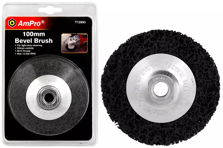 FIBERLAIKKAPUHDISTAJA M14X100MM - Teräsharjalaikat ja - harjat - 2614 - 1