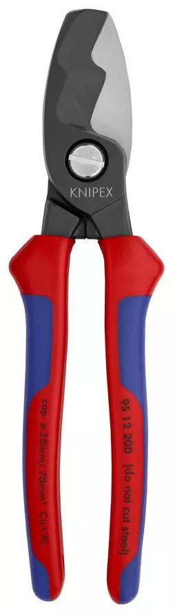 KAAPELILEIKKURIT 200 MM (20 MM / 70 MM2) - Kaapeli- ja teräsköysileikkurit - 8124 - 1