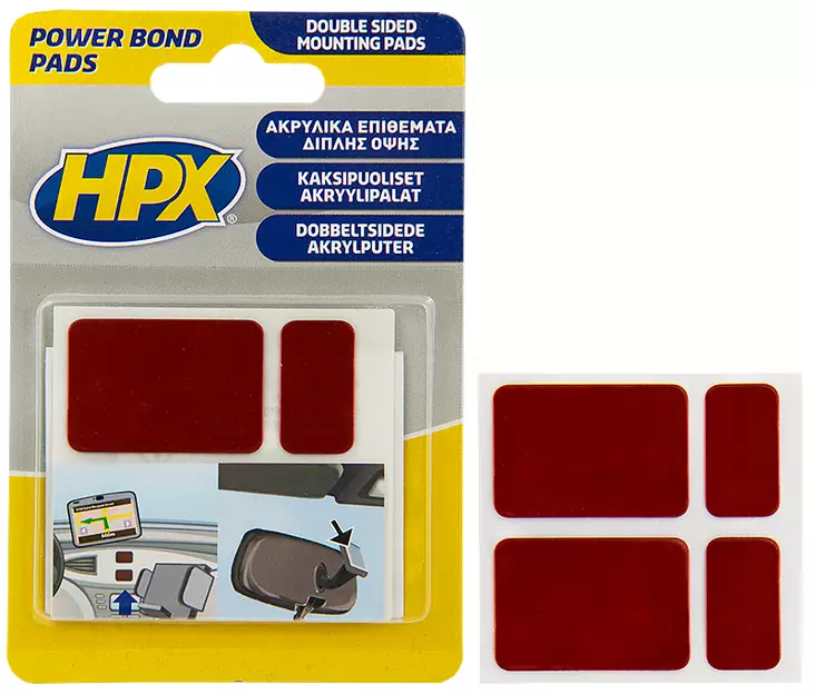 KAKSIPUOLINEN TEIPPIPALA MUSTA 4KPL - Eristys- ja kaksipuoleiset teipit - 5224 - 1