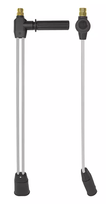 KAKSOISSUIHKUPUTKI 670MM M22 U - Clen pesukahvat ja suihkuputket - 11174 - 1