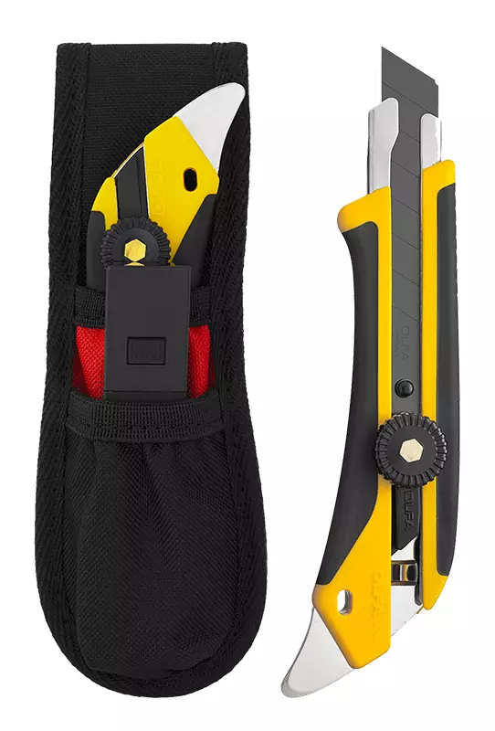 KATKOTERÄVEITSI 18MM + VYÖKOTELO + 5 KPL VARATERÄ - Veitset ja varaterät - 6984 - 1