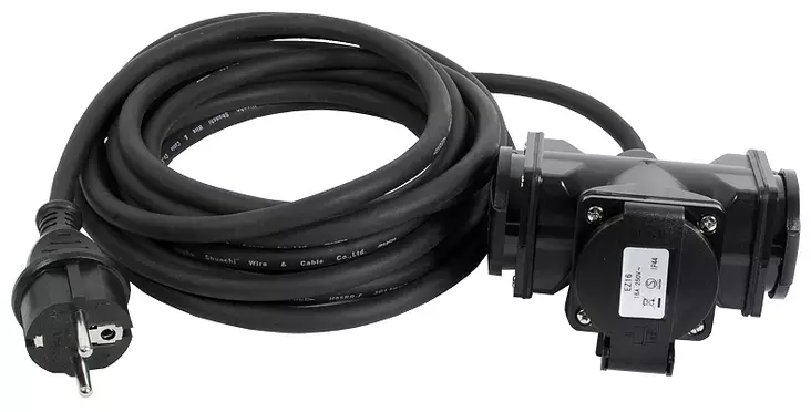 KUMIJATKOJOHTO 3G1.5 10M 3-OS. - Jatkojohdot - 4164 - 1