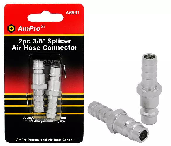 LIITIN LETKUUN 3/8" PI 2-OS. - Paineilmaliittimet - 5044 - 1