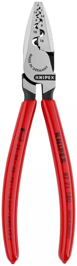 LIITINPIHDIT 180 MM 0,25-16 MM2 / 23-5 AWG - Liitinpihdit ja liittimet - 8044 - 1