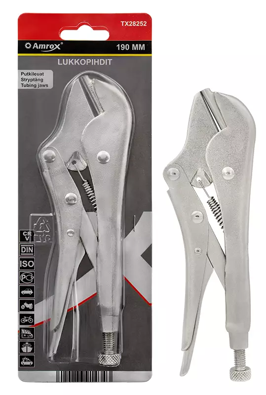 LUKKOPIHDIT 190MM PUTKILEUKA - Lukkopihdit - 14914 - 1