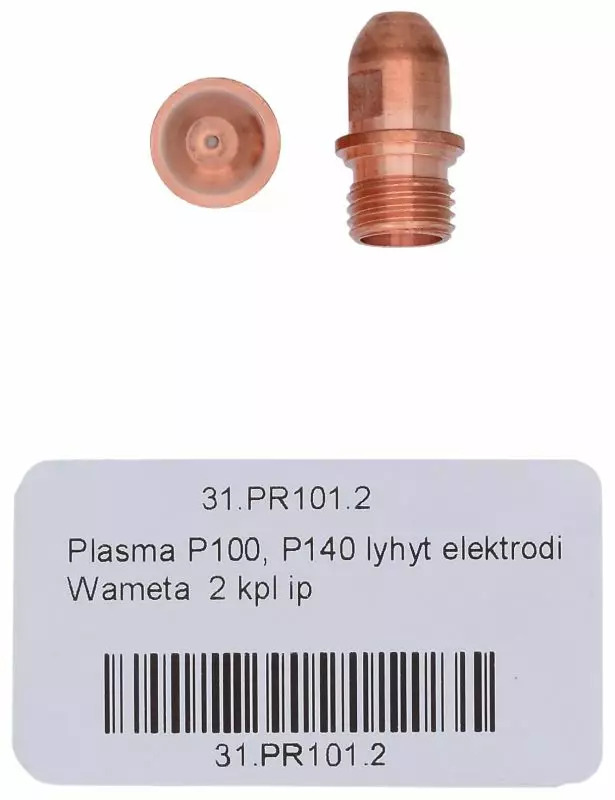 PLASMA ELECTRODI-P100-140 2 KPL - Plasma-Polttimet ja kulutusosat - 16984 - 1