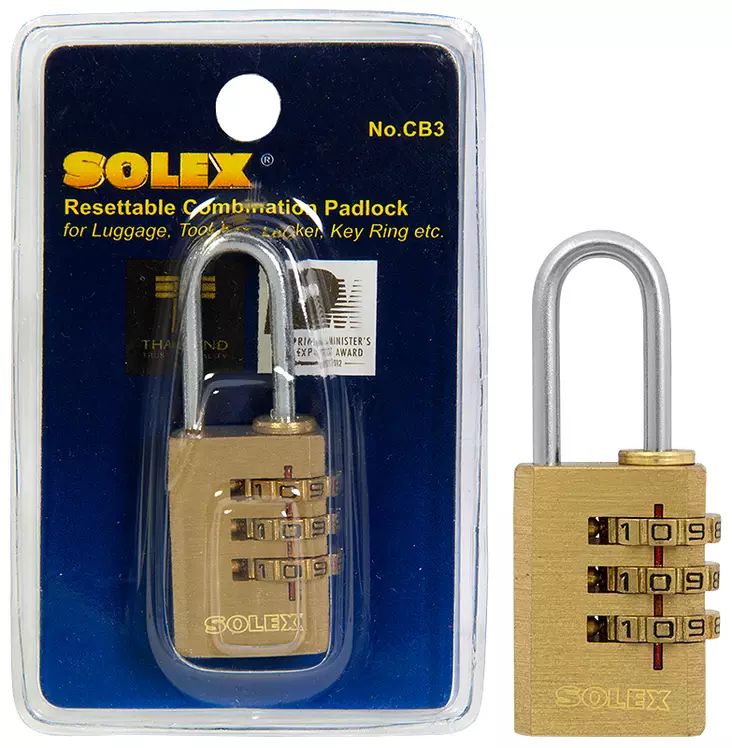 RIIPPULUKKO 20MM NUMEROYHDISTELMÄ - Lukot - 5924 - 1