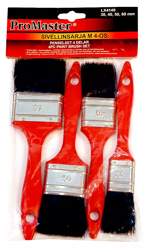 SIVELLINSARJA M 4-OS. 30, 40, 50, 60MM - Siveltimet ja sarjat - 1294 - 1