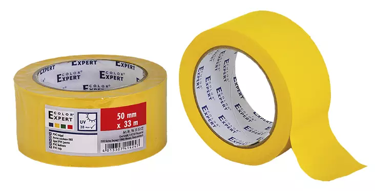 SUOJATEIPPI 50MMX33M UV14 KELT. URITETTU - Rajaus ja suojaus - 17494 - 1