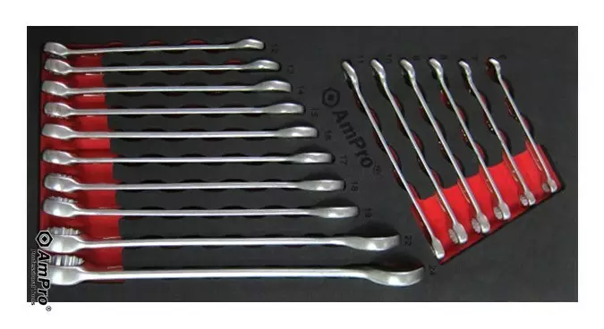 VA-KIINTOLENKKIAVAINSARJA 16-OS. FOAM - Työkalumoduulit - 5424 - 1